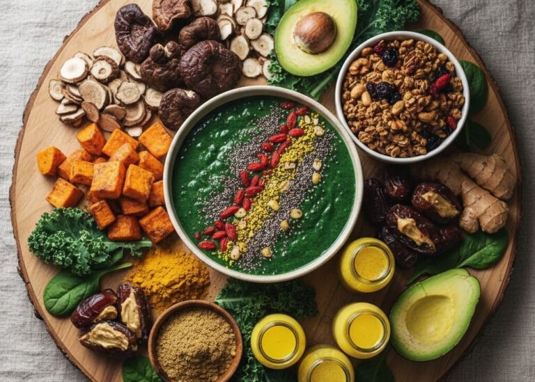 Adaptogens rich foods