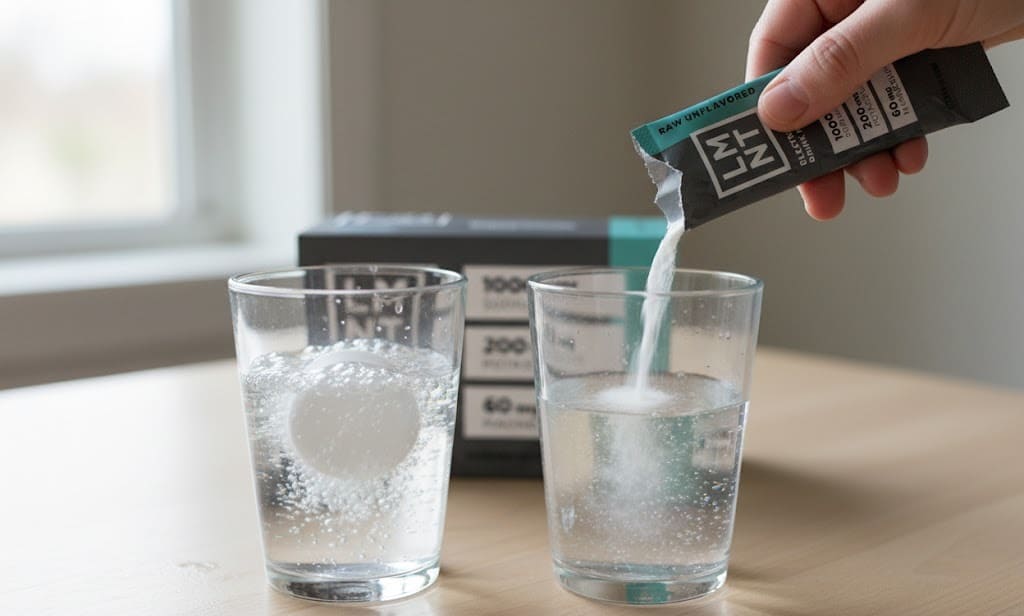 LMNT electrolytes being tested