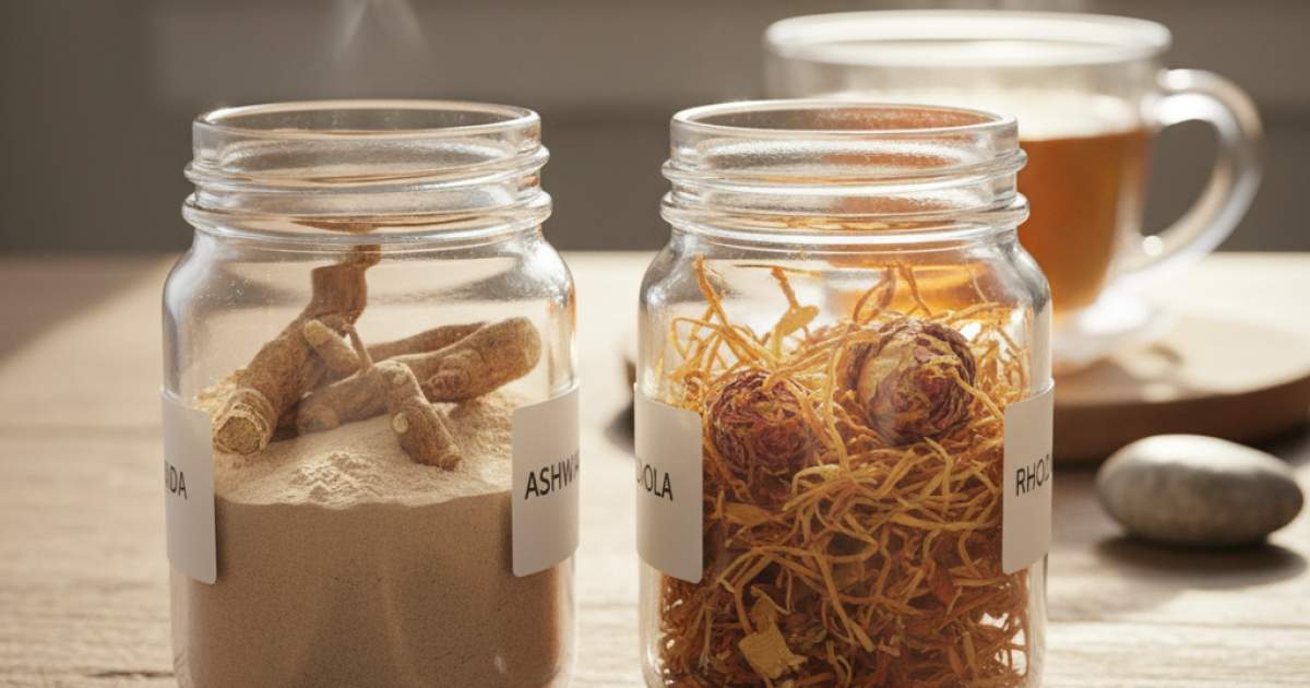 Ashwagandha vs. Rhodiola: Which Adaptogen Is Better for Stress?