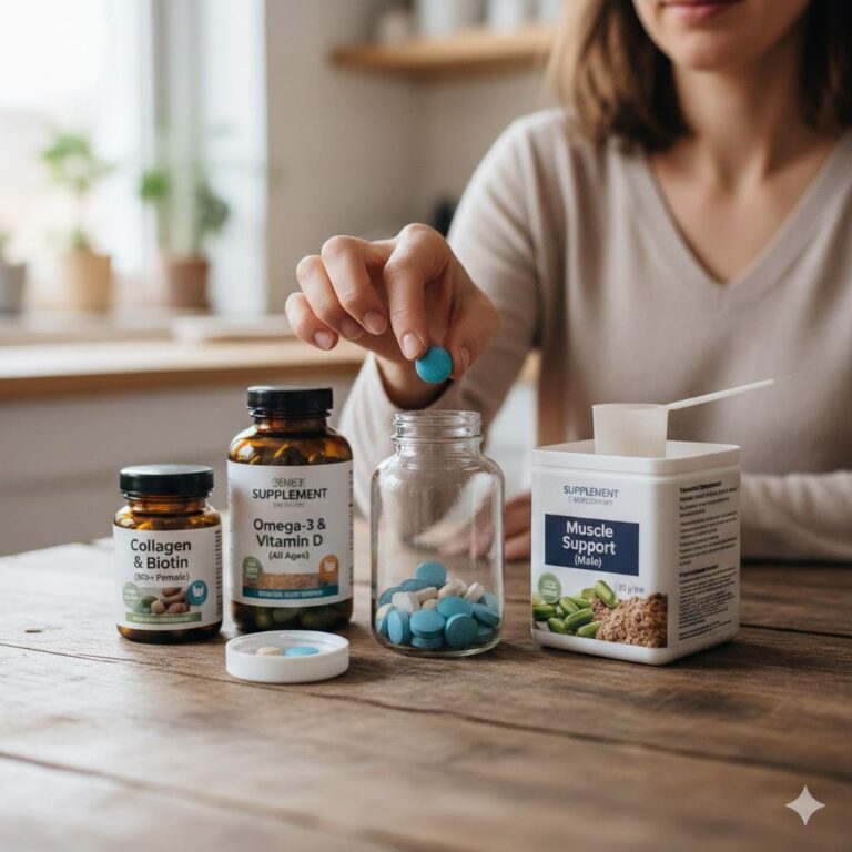 how to choose the right supplements by age and gender