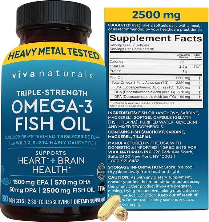 viva naturals omega 3