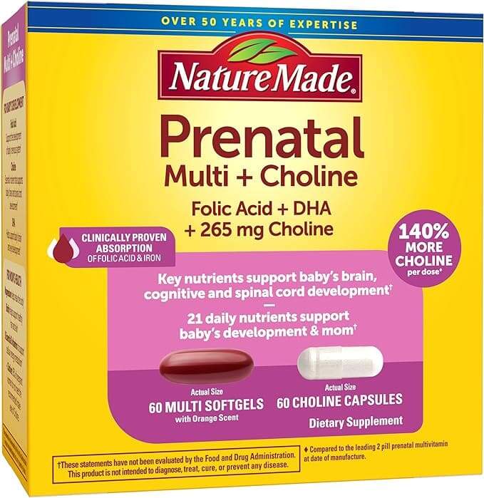 nature made prenatal